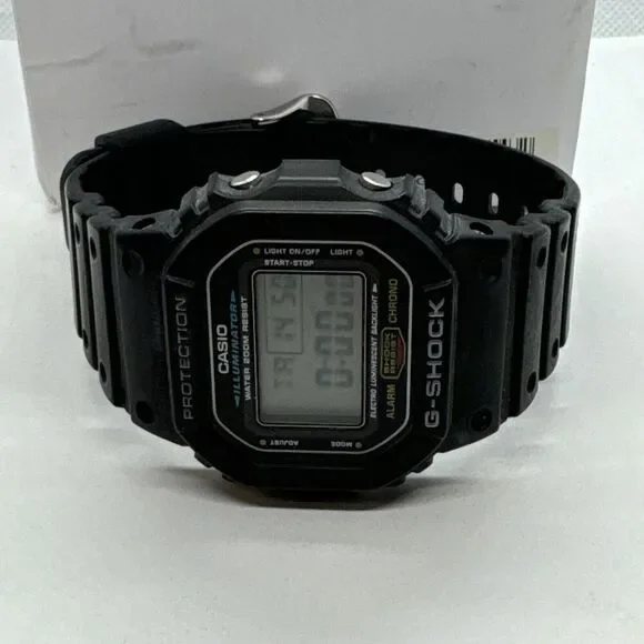 Casio G-Shock DW-5600E Men's Black Resin Strap Digital Dial Wrist Watch JNA85 - Picture 6 of 12